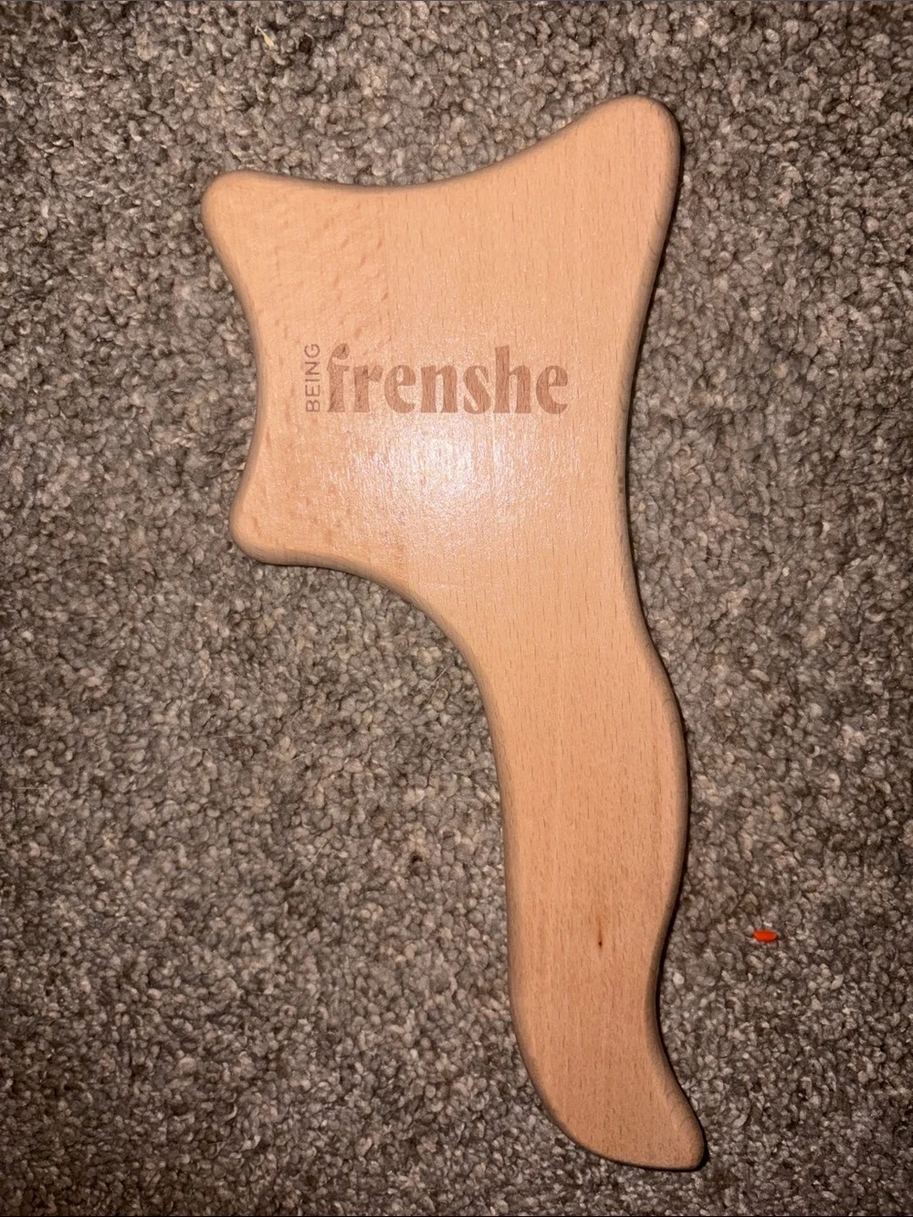 Wooden full body Gua Sha - Natural Light Wood